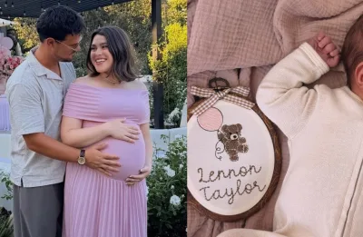 Taylor Lautner anuncia nascimento de Lennon Taylor Lautner, sua filha com Taylor Lautner
