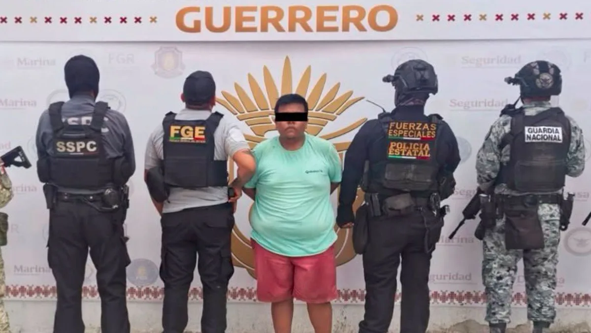 Capturan a ‘El Choco’, líder de Los Rusos del Cártel de Sinaloa, por homicidio en Guerrero