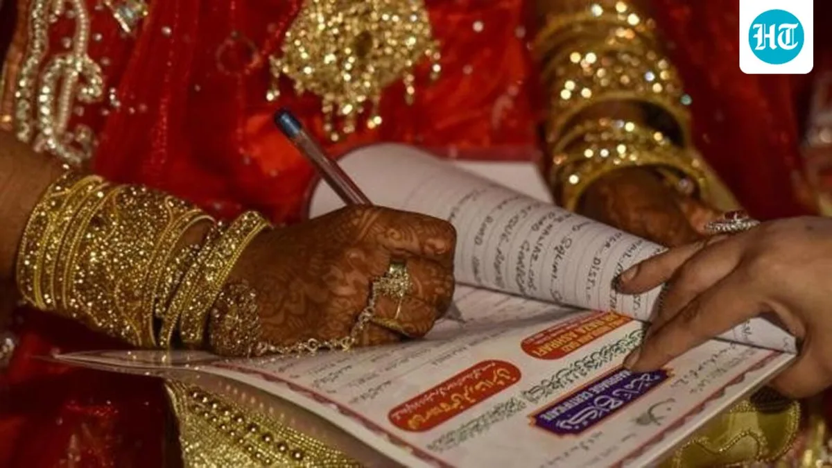 Assam cabinet approves rules for mandatory registration of Muslim marriages, divorces