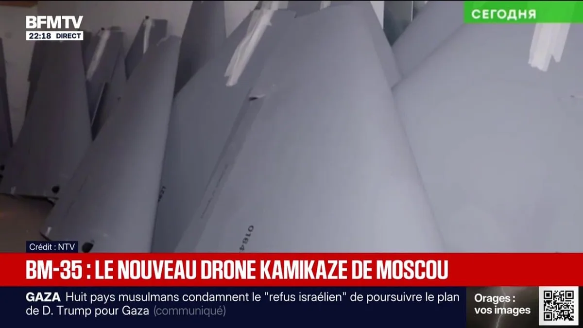 Le BM-35: le nouveau drone kamikaze de la Russie