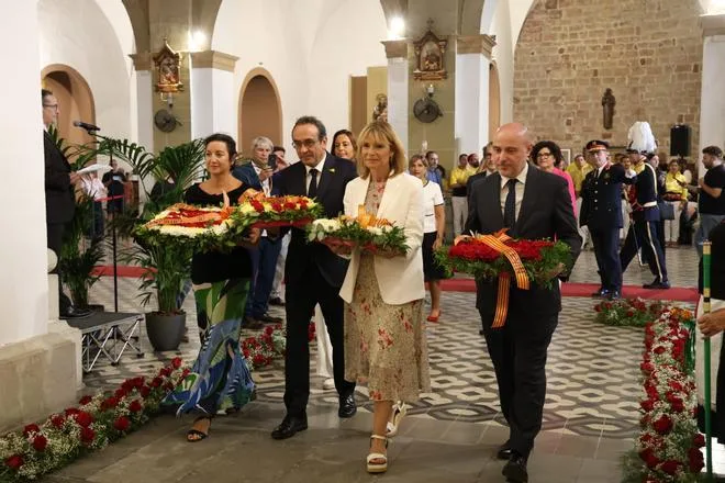"Ahora nos toca defender derechos y libertades": Sant Boi apela a la unión del pueblo en el 50 aniversario de la histórica Diada del 76