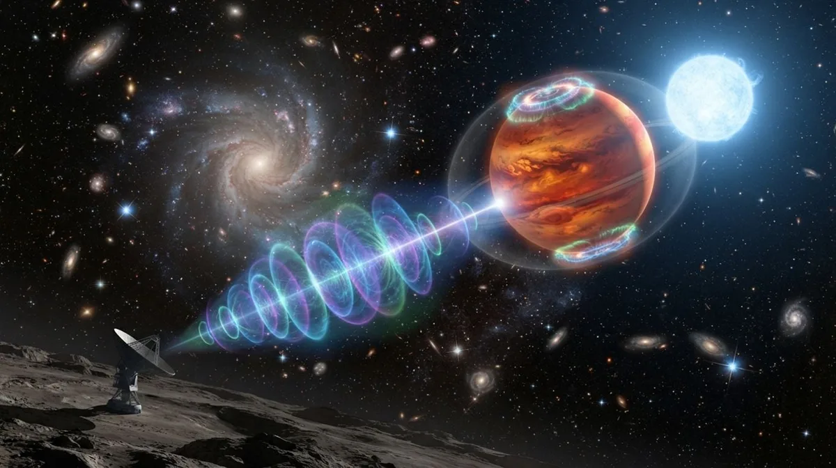 Astrónomos detectaron señales de radio de un exoplaneta: es la primera vez que se confirma un hallazgo de esta especie