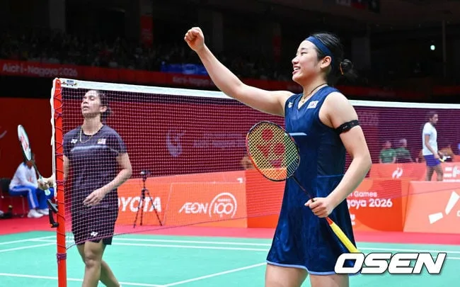 '49승 1패' 안세영, AG 첫판부터 36분 만에 박살냈다...韓 말레이시아 3-1 격파→결승 길목서 '숙적 日' 만난다