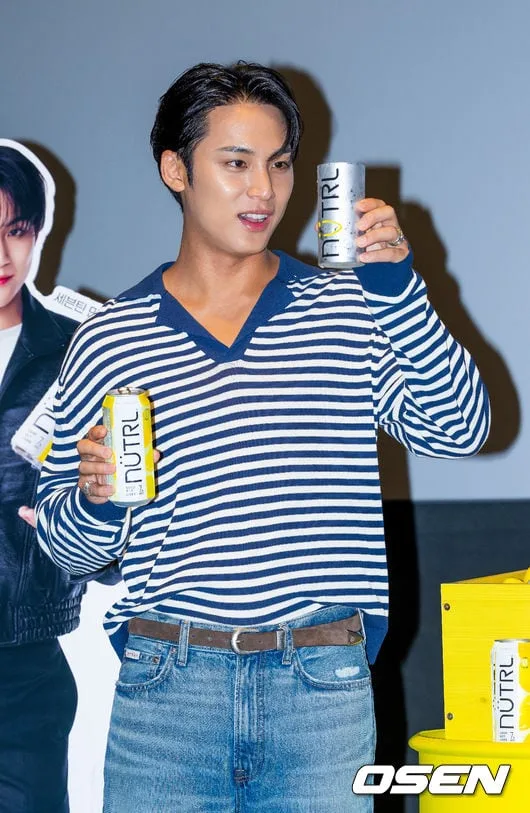 [사진]세븐틴 민규,'시원하다'