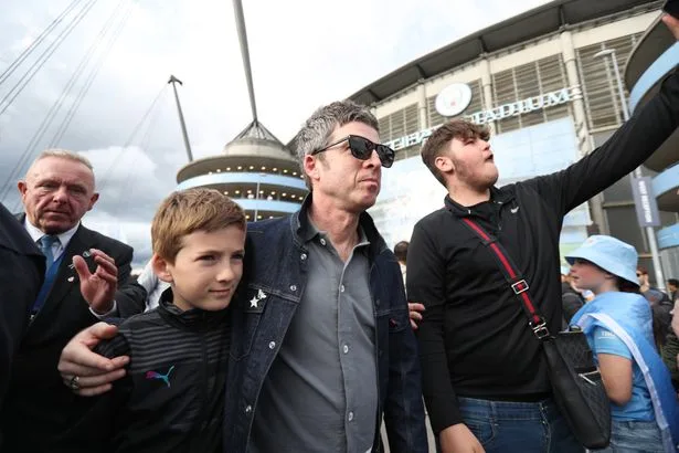 Man City star's dad left Oasis legend Noel Gallagher with two black eyes after headbutt
