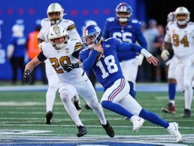 John Harbaugh says no Giants QB decision yet after J.J. McCarthy replaces Jameis Winston