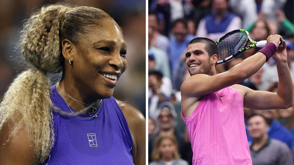 Alcaraz podría jugar el dobles mixto del US Open... ¡con Serena Williams!