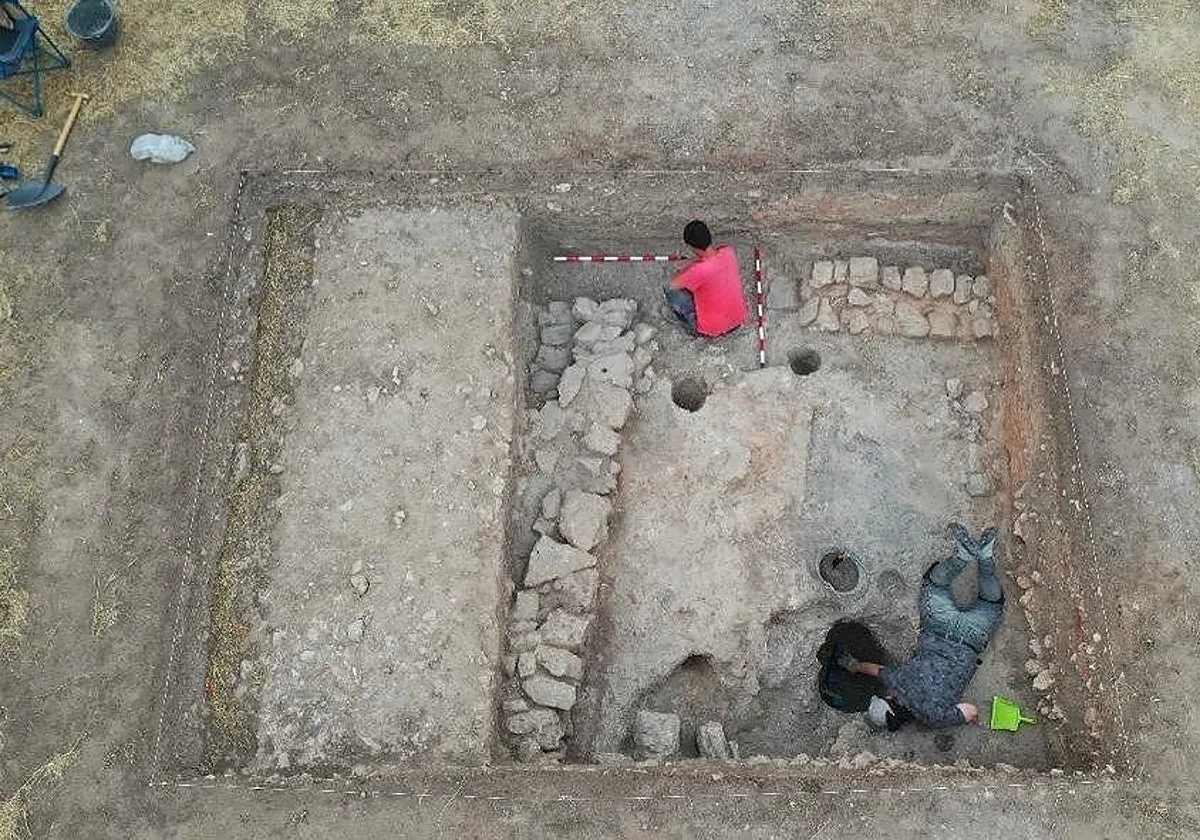 Una excavación arqueológica en Burgos saca a la luz una cocina romana de hace 2.000 años