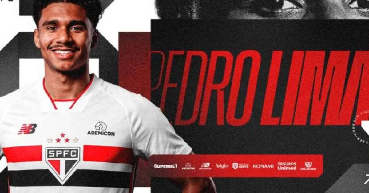 São Paulo anuncia contratação do lateral Pedro Lima