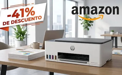Amazon rebaja la impresora HP Smart Tank 583 al 41%; imprime desde tu celular y ahorra tinta