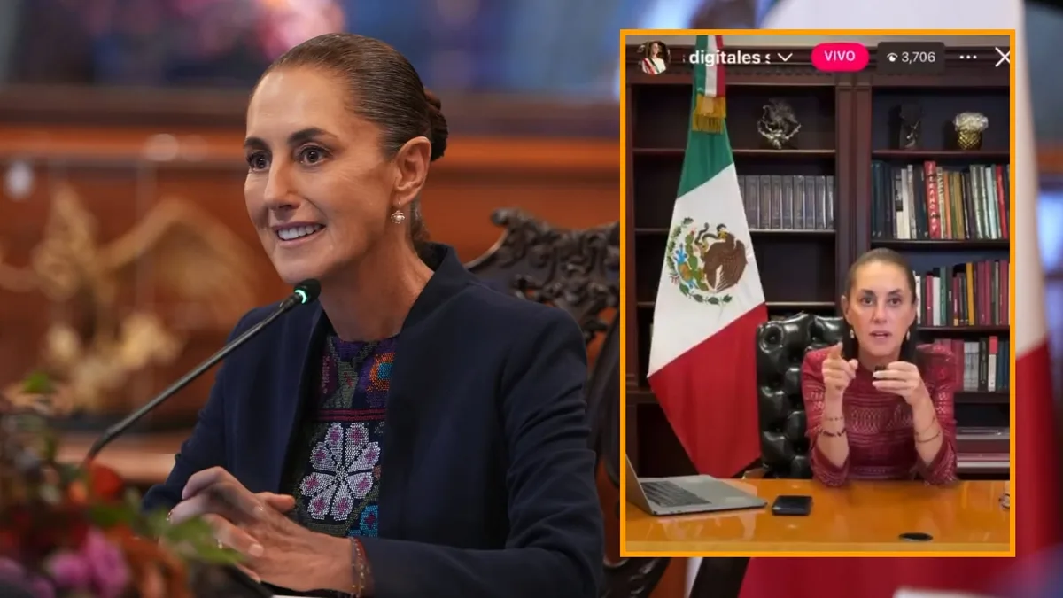 En su debut como streamer, Sheinbaum niega consumir drogas: “Hay muchas fake news, tengan cuidado”