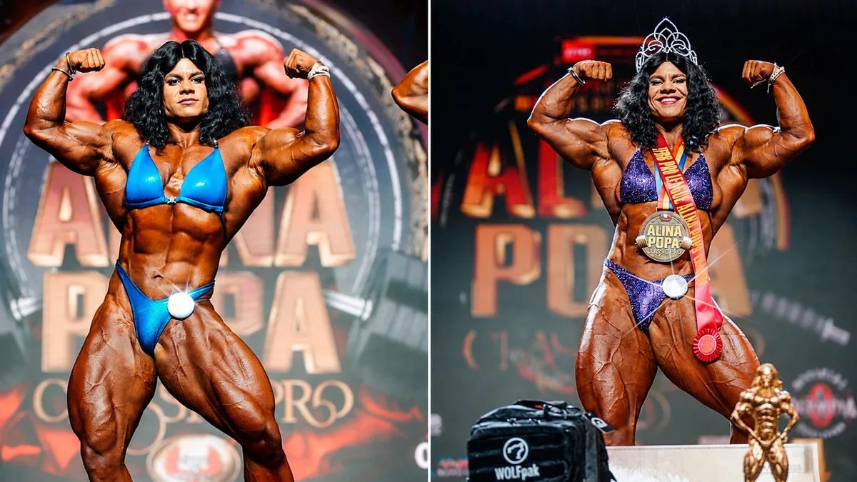 La imponente rutina de una fisicoculturista en Rumania que le permitió clasificarse a Ms Olympia 2026