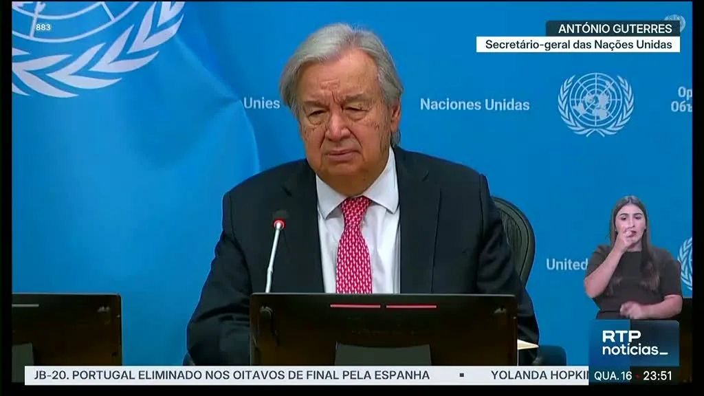 Guterres avisa líderes: "É urgente lutar pela paz"