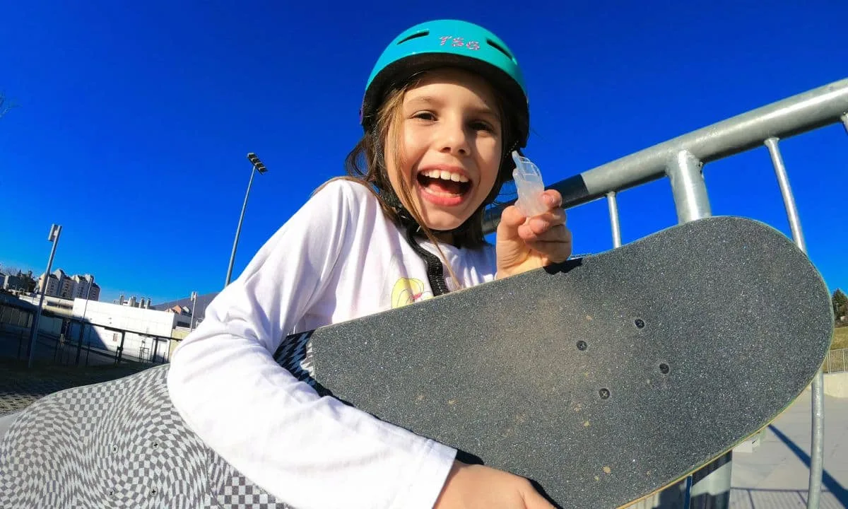 Protetor bucal infantil: quando ele faz sentido no esporte