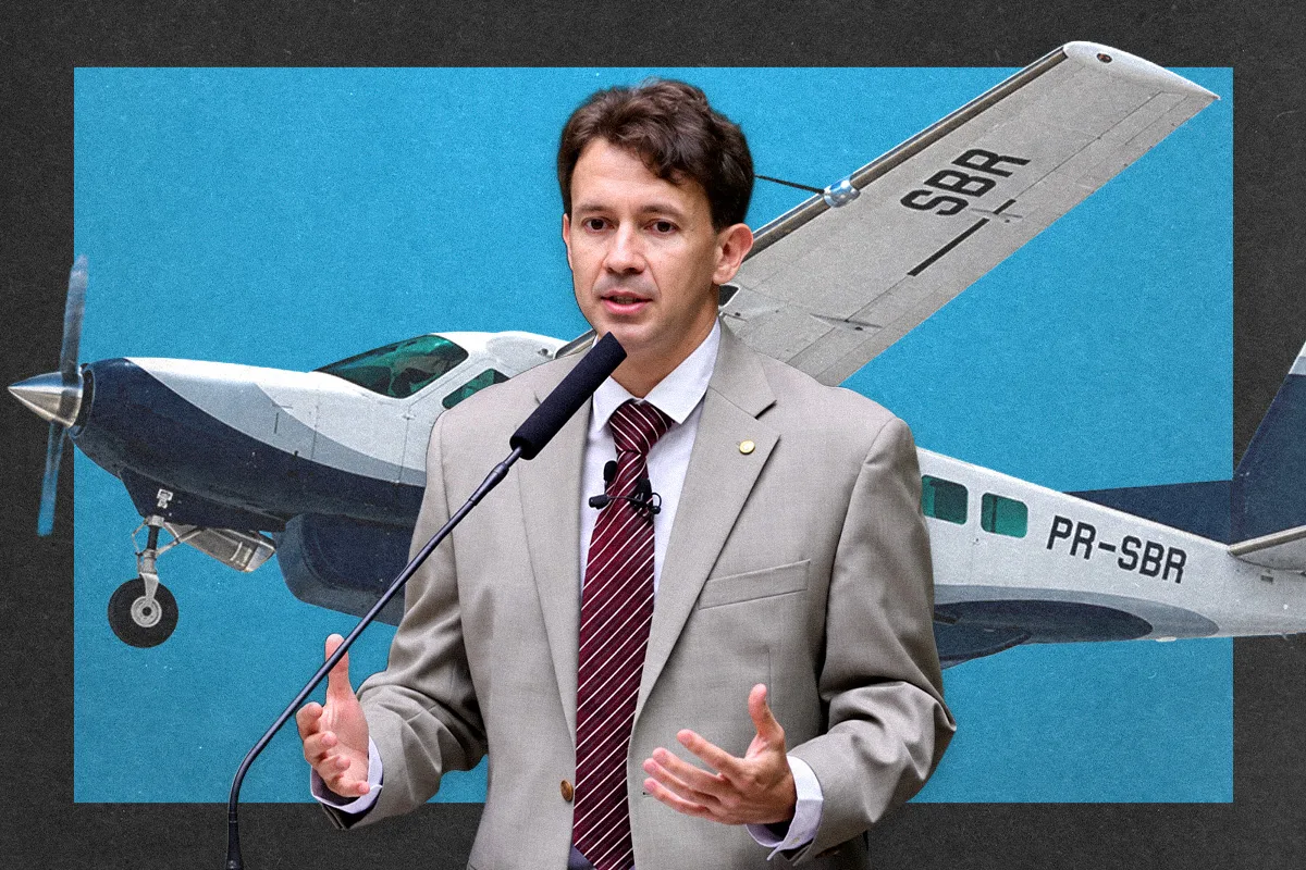 Câmara freta avião para deputado fazer campanha na Festa da Farinha