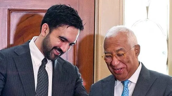 Com “saudades” da Câmara de Lisboa, António Costa junta-se a Mamdani e lembra as responsabilidades das “forças progressistas”