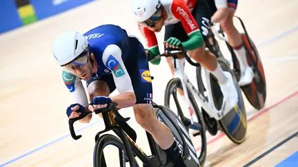 Benjamin Thomas empoche la médaille d'argent sur la course aux points aux Mondiaux de cyclisme sur piste