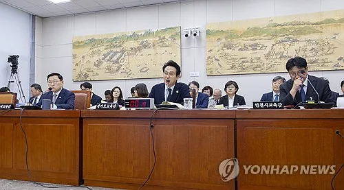 교육위서 교부금 개편 도마…여야 '김민석·한동훈 자녀' 겨냥도(종합)