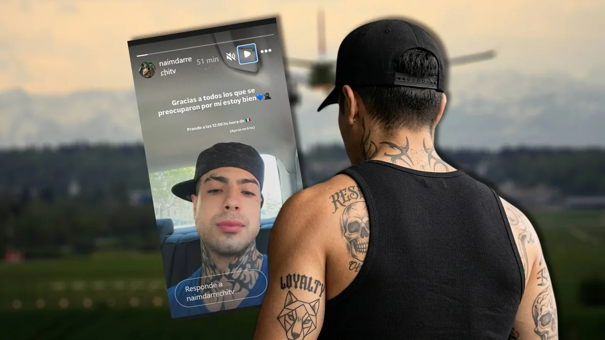 Naim Darrechi reaparece tras su detención en el aeropuerto de España: ‘Estoy bien’