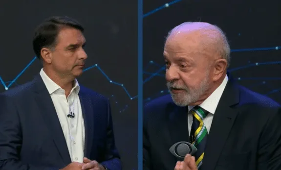 Lula rebate Flávio na Band e defende combate ao crime organizado “da esquina ao andar de cima”