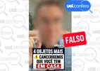 Uso de velas, potes plásticos e papel-alumínio não aumenta risco de câncer