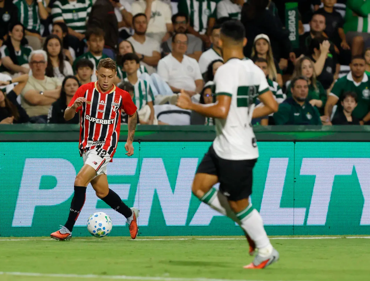 São Paulo x Coritiba: veja onde assistir ao jogo pelo Brasileiro