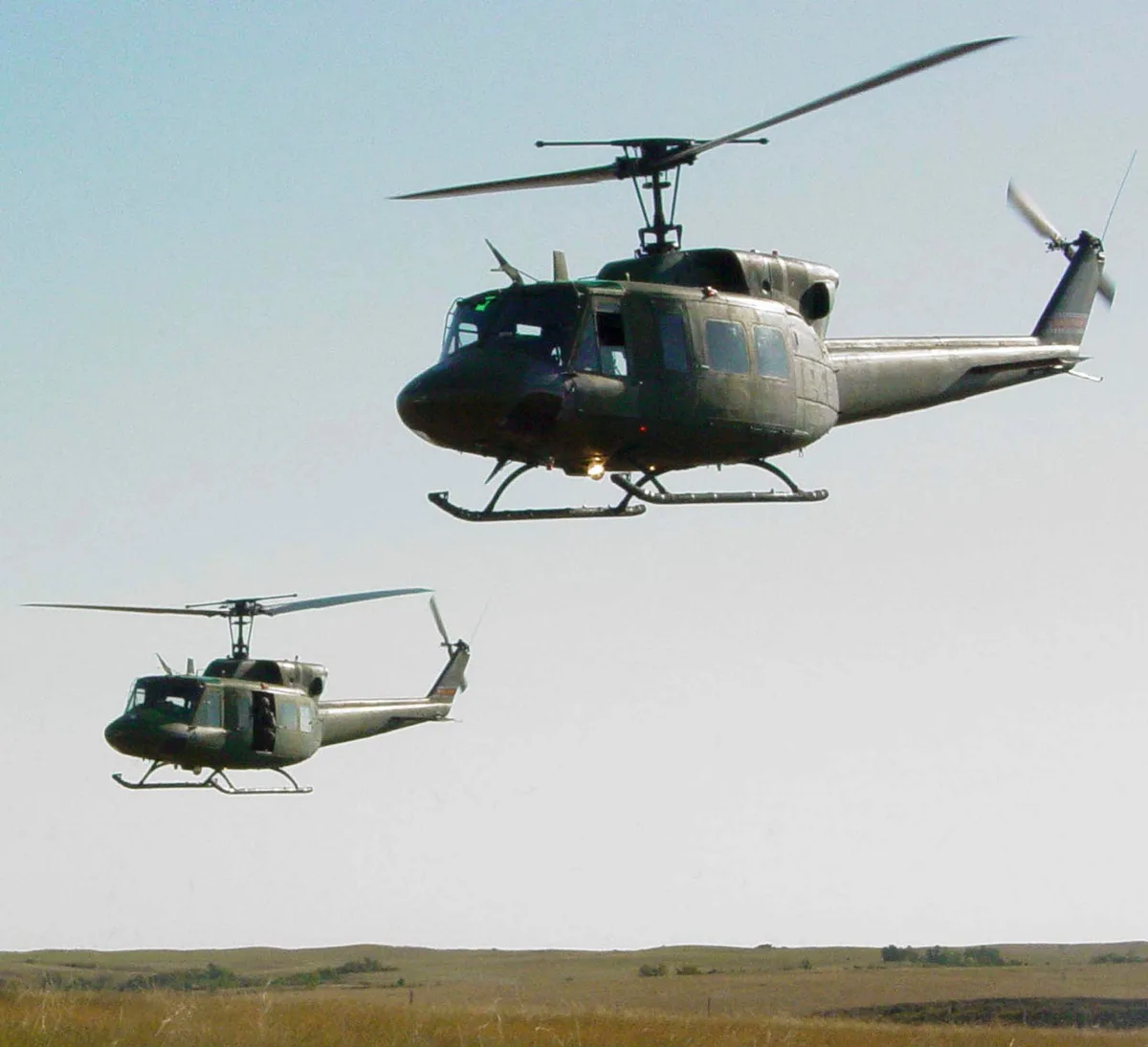 The Iconic Huey Helicopter Is Disappearing. Enter The Agile Grey Wolf.
