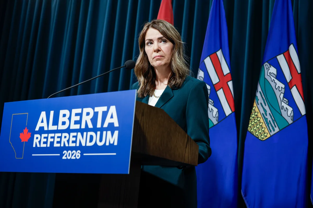 Smith says Alberta could have a binding referendum on secession in early 2027