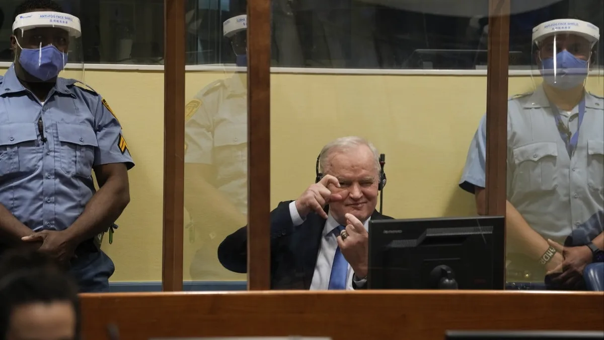 Bosnian Serb commander and war criminal Ratko Mladic dies in prison