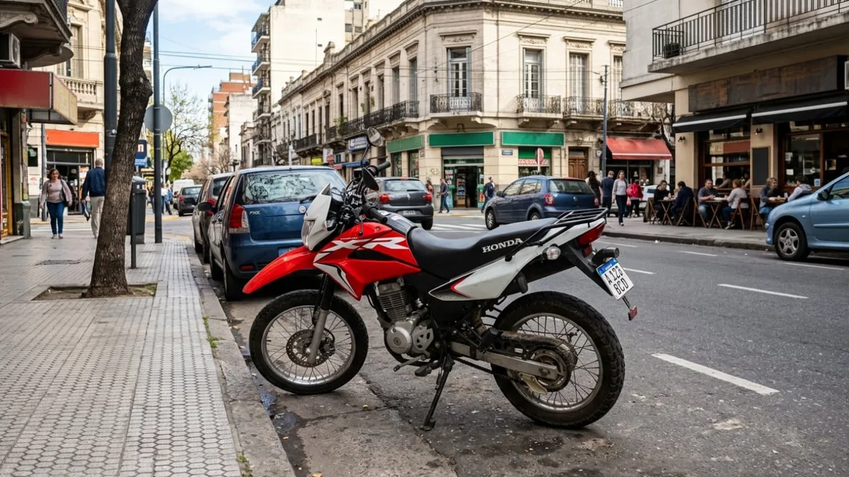 Le robaron la moto en La Paternal, el seguro rechazó el reclamo por no tener traba volante y la Justicia falló a favor del dueño