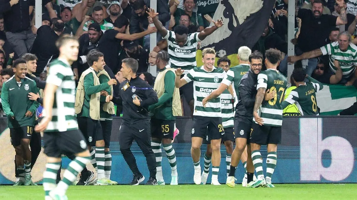 Duas vitórias em dois jogos: Sporting vence em casa do Lens para a Liga dos Campeões
