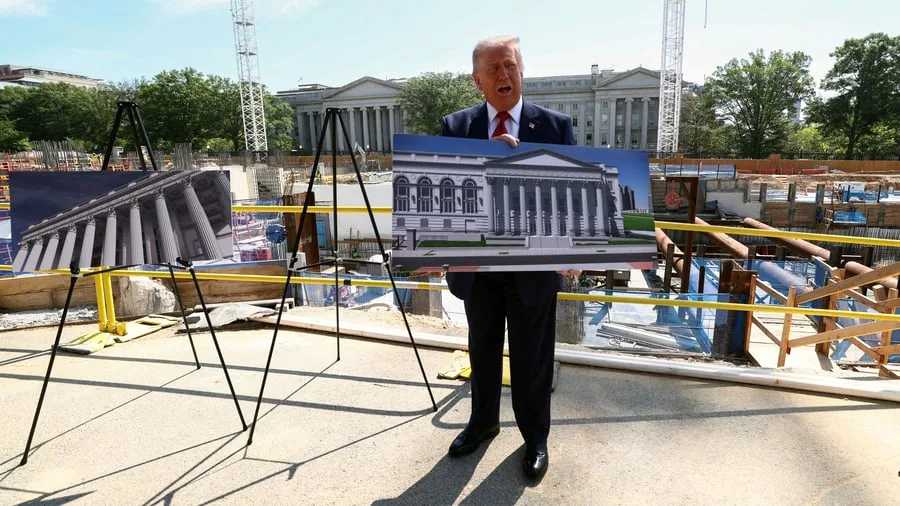 USA: Eine andere Tour durch Washington: Wie Donald Trump die amerikanische Hauptstadt umbaut