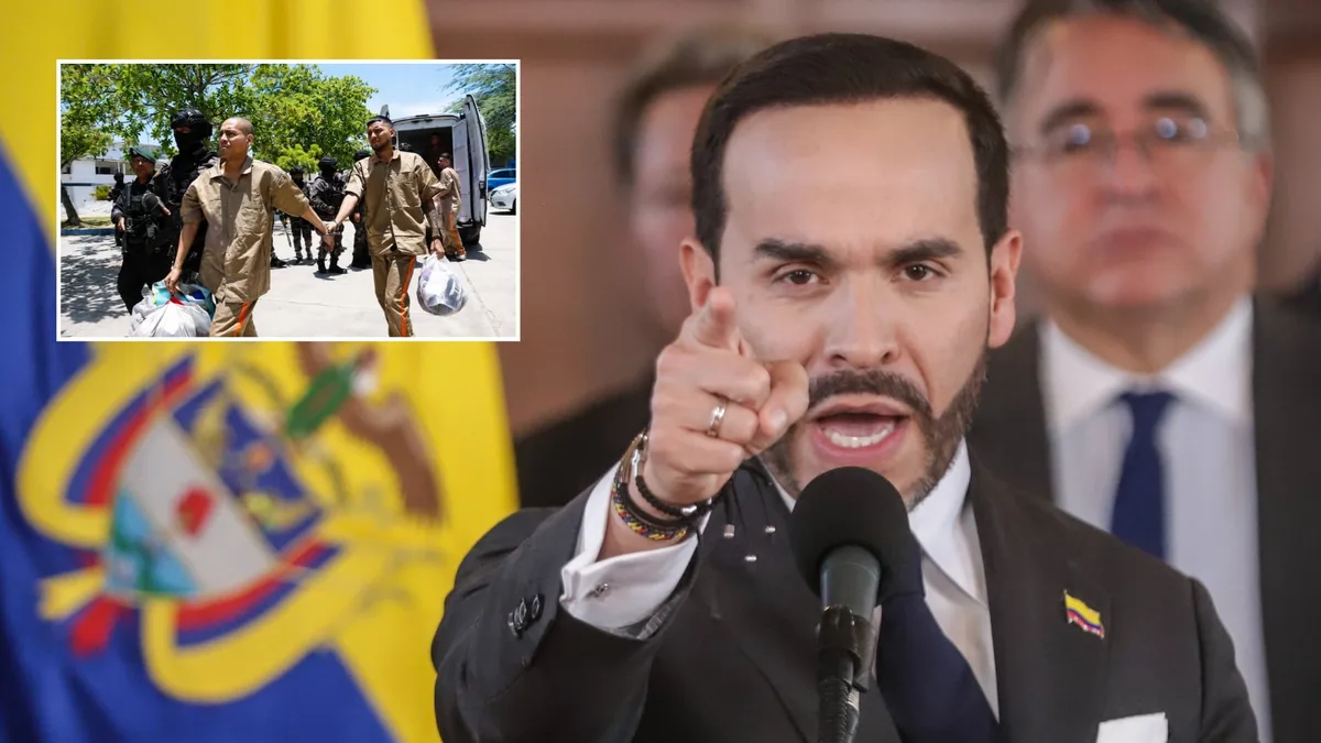 A lo Bukele, Abelardo de la Espriella publicó video del traslado de presos con el cabello cortado y uniformes: “Fin a las zonas de confort”