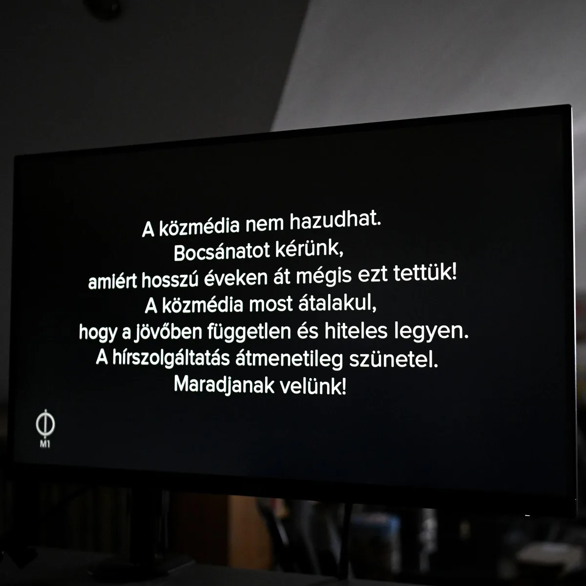 Medienfreiheit - Ungarischer öffentlich-rechtlicher Fernsehsender sendet erstmals seit mehreren Wochen wieder Nachrichten