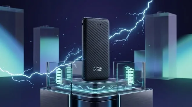 Power bank i2GO em oferta: design compacto e 10.000 mAh por menos de R$ 70