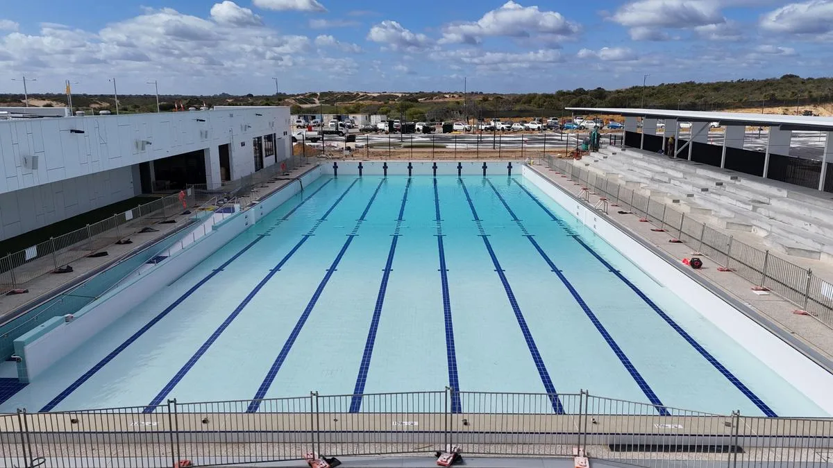 Alkimos Aquatic and Recreation Centre: Finishing touches to $88m sports centre ahead of opening this year
