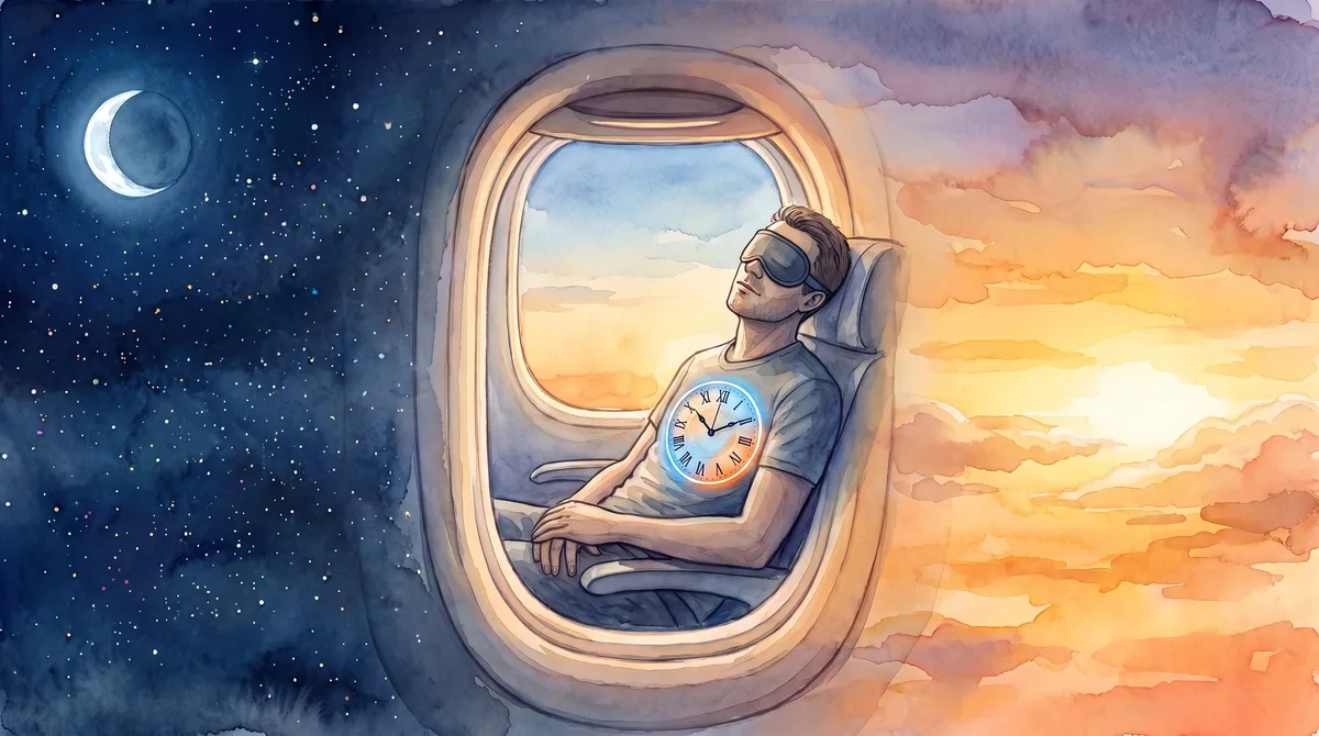 El efecto de los viajes largos en el organismo: cómo los cambios de horario afectan al sueño, el cerebro y la digestión