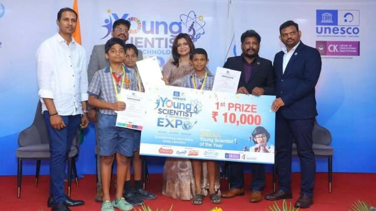 Students display projects at CREGU Young Scientist and Technology Expo in Cuddalore