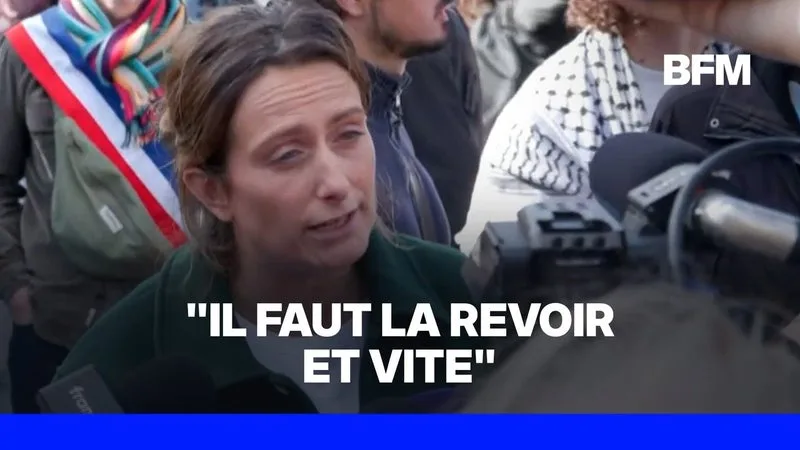 Manifestations du 17 octobre: "J'en ai ras-le-bol de la doctrine de maintien de l'ordre dans ce pays", lance Marine Tondelier, candidate Les Écologistes à l'élection présidentielle