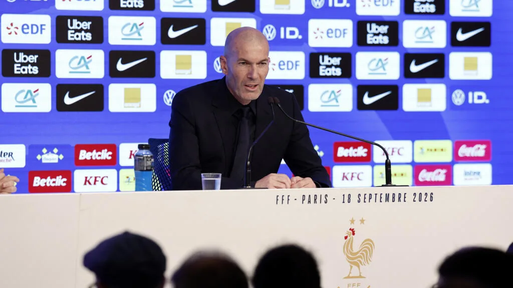 Zidane convoca cinco estreantes em sua primeira lista pela seleção da França