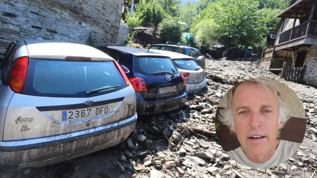 Jesús Calleja y su emocionado mensaje tras la trágica riada con dos fallecidas: "El Bierzo está siendo golpeado por la naturaleza"