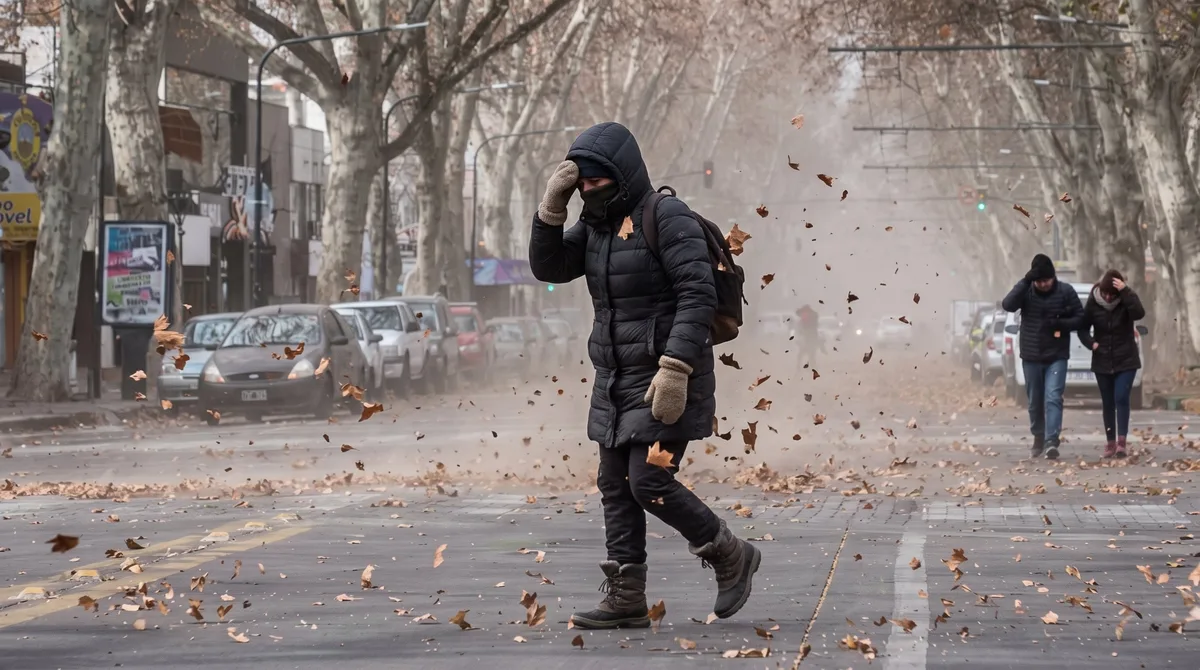 Alerta amarilla en 10 regiones por ráfagas intensas, viento zonda y nevadas: qué zonas se verán afectadas