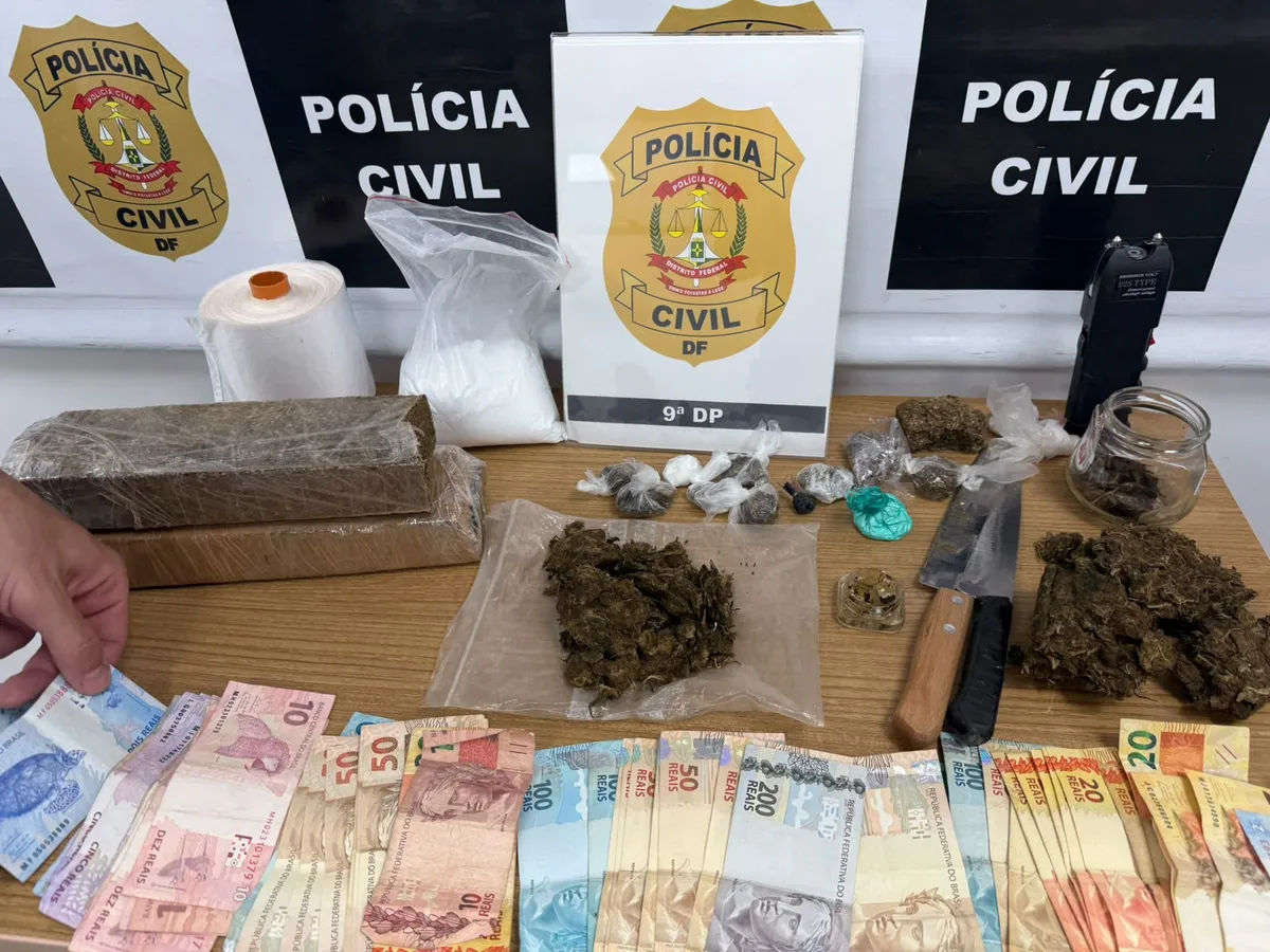 Responsável pelo "Disk Erva, "Motoboy da Maconha" é preso no Varjão