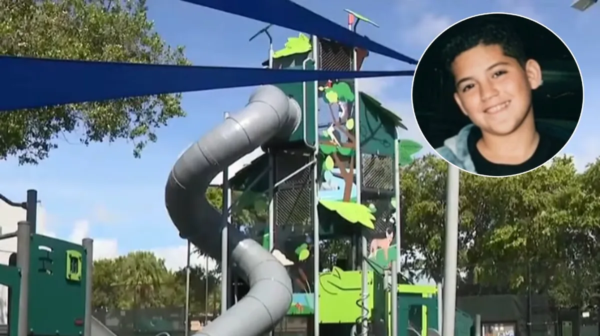 Un adolescente de 13 años faltó a la escuela para ir a una plaza, su remera se enganchó en un tobogán y murió ahorcado