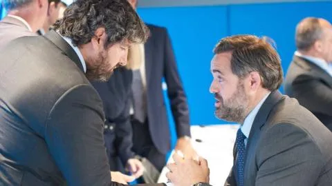 Paco Núñez se pone del lado de López Miras en la batalla del Tajo y ve "lógico" que defienda los intereses de Murcia