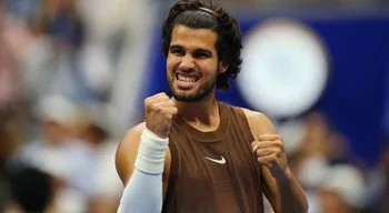 US Open. Carlos Alcaraz na segunda ronda contra Jaime Faria