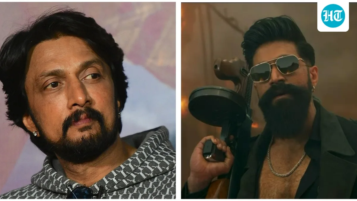 Kichcha Sudeep praises Yash for daring to experiment with Toxic amid largely negative response to film: ‘It takes guts’