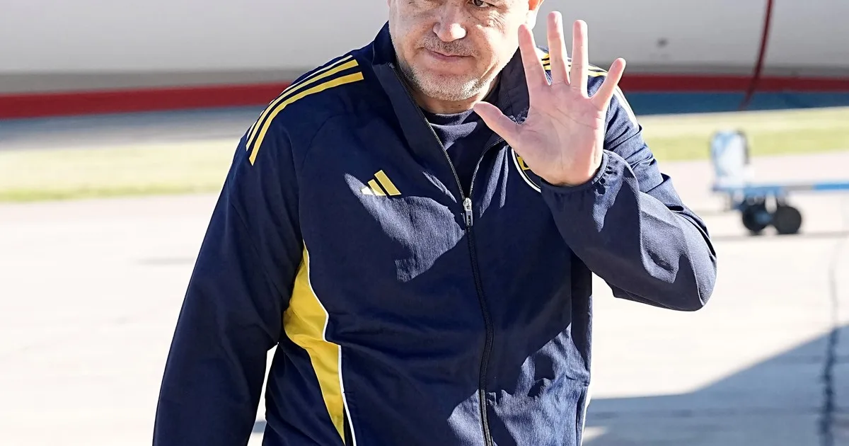 Riquelme viajó con el plantel de Boca rumbo a Córdoba