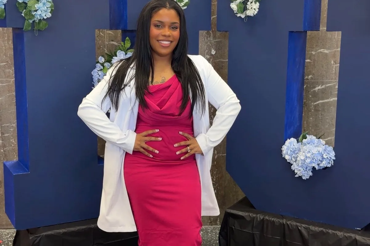 She started working at Yale’s hospital as a custodian. Now, she is a doctor