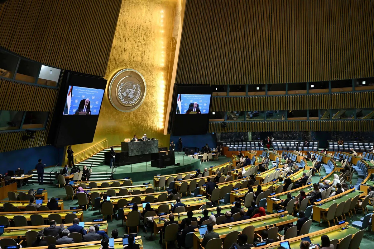 Ações de Israel ameaçam 'vida e existência' de palestinos, diz presidente da Autoridade Palestina na ONU